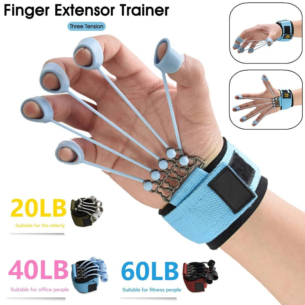 Hand Resistance Bands Finger Strengthener - For Improved Grip And Hand Strength 